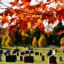 Fall Colour at Holy Cross Catholic Funeral 이미지