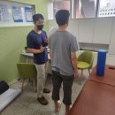 간단한 테이핑 및 마사지 이미지