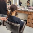 더 메인헤어 | 더브라이드 촬영 헤어 후기-신부헤어(내추럴 로우번)