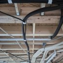 목조주택 설계 및 시공교육 | 이천 호법 목조주택 시스템에어컨 A동 선배관 시공 후기