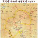 4월2일 주말산행안내 (백덕산~사자산~구봉대산 환종주) 이미지