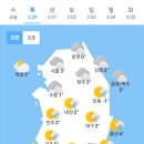 오늘의 날씨🌞☔️☃️, 2024년 2월 29일 목요일 이미지