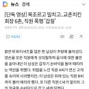 목조르고 밀치고..교촌치킨 회장 6촌, 직원 폭행 '갑질' 이미지