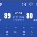 2024-25 KBL 직관 후기_3번째(원주DB VS 대구한국가스공사)