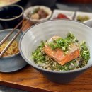 홍우빌딩 | 역 맛집] 마코토 MAKOTO - 채끝등심덮밥/연어오차스케/파스타/라면 등 점심 방문 후기 @홍우빌딩 신상 맛집
