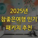 2025년 참좋은여행 인기 패키지 추천