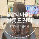 동암역 미용실 십정동 살롱드진아 진아원장님 하오니코 클리닉 후기