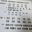 1005회 로또 추천번호 이미지