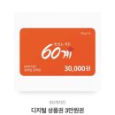 60계 치킨 상품권 3만원권 이미지