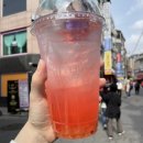 매머드익스프레스아차산역점 | 매머드커피 신메뉴 납작복숭아 캔디티 납작복숭아 요거트 스무디 금귤 시트러스 티