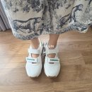 그린 | 엄브로 샌들 운동화 범피 레이어 화이트 그린 실물 후기 사이즈 선택 방법