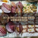 대구 앞산횟집 신선한 해산물 모둠숙회 l 달콤해달콤회 앞산점