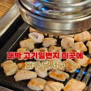 현지인이 추천하는 깨끗하고 맛있는 돼지막창, 대구막창맛집&lt;대박 고기일번지 이곳에&gt; 내돈내산 후기