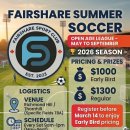 FairShare Summer Men’s League 2026 이미지