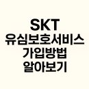 SKT 유심보호서비스 가입방법 알아보기