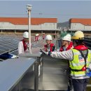 화산 태양광발전소 이미지