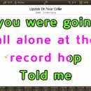 MR - Lipstick on your collar/Connie Francis 이미지