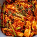 저녁 김치랑밑반찬 이미지