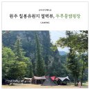 원주 칠봉 두루뭉캠핑장 선착순사이트 칠봉유원지 물놀이 솔직후기
