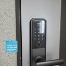 씨유 구미쌍용예가점 | 구미도어락 구미시 산동 쌍용예가더파크아파트 월패드...도어락 WRL-SP122 게이트맨 도어락 파손 설치후기
