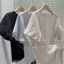 (새상품)포멜로택 마리퍼프bl(소라색) 이미지