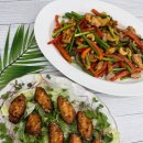 손님을 위한 브런치 요리 이미지