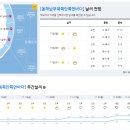 11월 15일(월요일) 06:00 현재 대한민국 날씨정보 및 기상특보 발표현황 (울릉도, 독도 포함 - 기상청발표) 이미지