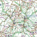 관악산 등산코스및 지도 이미지