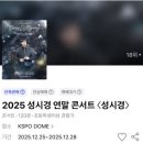 크리스마스콘서트 <화이트 세레나데> | 2025 성시경 연말콘서트 꿀팁 | 준비물 | 내돈내산 A석 관람 후기˚✧₊⁎