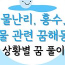 물난리꿈 해몽 물난리나는꿈 이미지