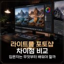 라이트룸 포토샵 차이점 비교 입문자는 무엇부터 배워야 할까