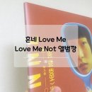 최애 앨범 혼네 Love Me / Love Me Not 엘피 후기