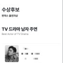 🏆정준원 TV 드라마 남자 주연상 수상 확정 이미지