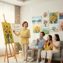 힐링취미 오일파스텔 드로잉 이미지