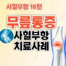본 인공수정사업소 | 사혈부항 16편: 무릎 위가 불룩, 굽혀지지 않아요! 매달 물빼던 무릎의 반전