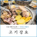 서귀포 흑돼지 제주도 올레시장 근처 맛집 고기강요