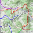 GS LPG 충전소 앞 횡단보도 | 박달재의 한남정맥: 효자고개(42번국도)~석성산~양고개