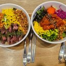 수채캘리 & 시 한줄 | 문래 포케 맛집 슬로우캘리 | 양 많고 건강한 한 그릇, 예고생 딸과 다녀왔어요.