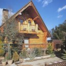 통나무집 이미지