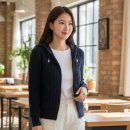 크롭체크코리아 | 폴로 걸즈 케이블 꽈배기 니트 후드 집업 리뷰