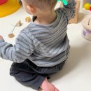 올리어린이집 | 베네베네 올리 니트 가디건 • 니드 컴피 팬츠...팬츠 • 밀키 코지 티, 10개월 아기 24M 사이즈 구매 후기