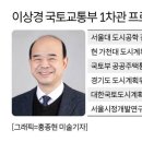 긴급, &#39;국토부 1차관 이상경&#39;은 누구인가? 이미지