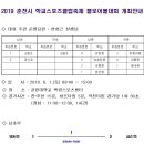 2019 춘천시 학교스포츠클럽축제 플로어볼대회 개최 안내 이미지