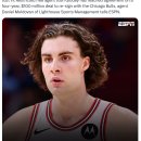 조쉬 기디 - 시카고 불스와 4년 100밀 재계약 이미지