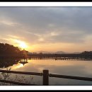 12월의 첫 휴일(원주 행구동 수변공원 일몰(해넘이) 이미지