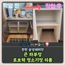 천천삼성래미안(아) | 천천 삼성레미안, 큰 하부장 로보락 청소기장 리폼