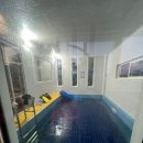 오아시스펜션 | 대부도 펜션밸리 풀빌라 독채인 세가족 방문한 "오아시스 펜션" (룸4 + 화장실2)