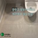 묵동아이파크 | 중랑구 묵동아이파크 케라폭시 줄눈시공 후기
