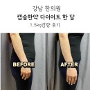 다이어트 캡슐 한약 한달 1.5kg 감량 내장지방 감소 효과