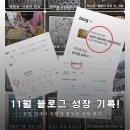 핫 독 | 11월 블로그 성장 기록! 유입 검색어 변화와 핫토픽 선정 후기